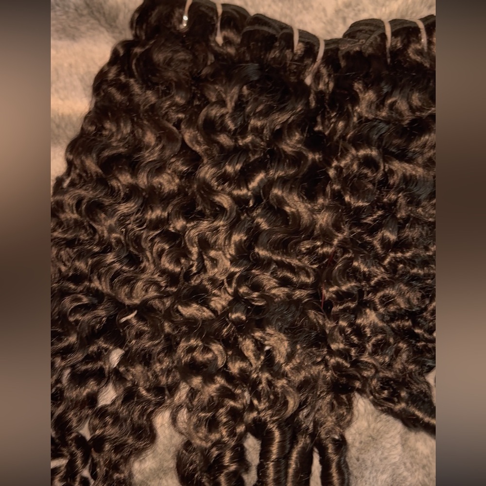 Burmese Curly Hair Extensions 16,18,20